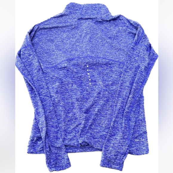 👋🎯Nike Element 1/2 Zip Long Sleeve Running Top Blue Size XS - Picture 2 of 12